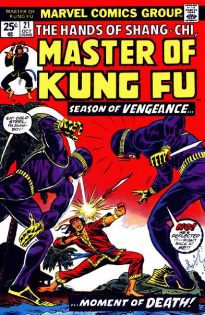 Master of Kung Fu (1974) no. 21 - Used