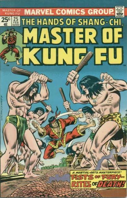 Master of Kung Fu (1974) no. 25 - Used