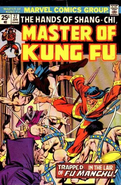 Master of Kung Fu (1974) no. 27 - Used