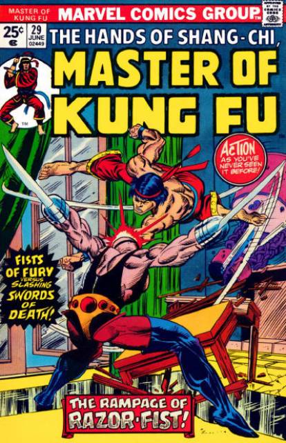 Master of Kung Fu (1974) no. 29 - Used