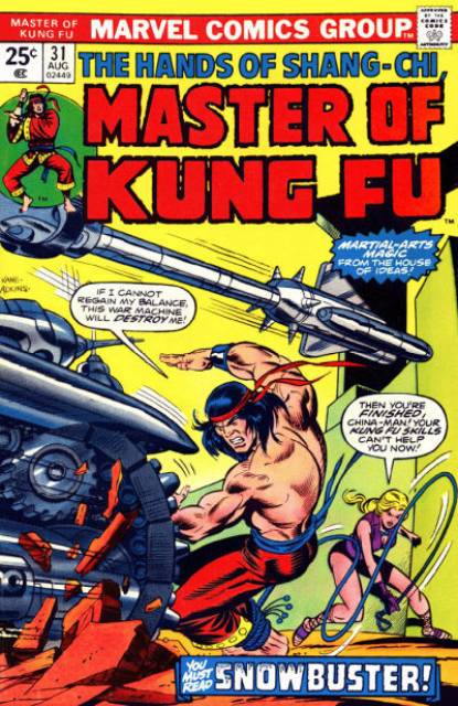 Master of Kung Fu (1974) no. 31 - Used