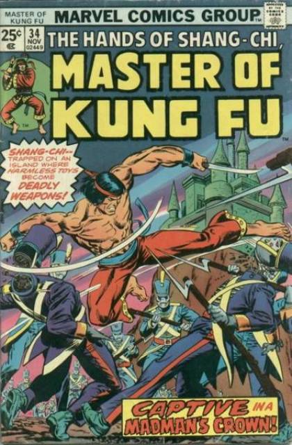 Master of Kung Fu (1974) no. 34 - Used