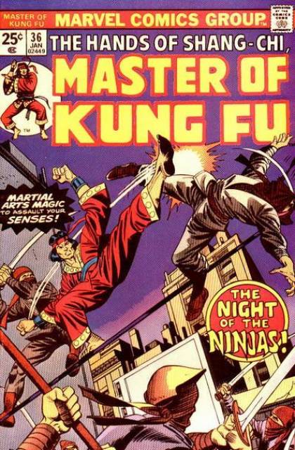 Master of Kung Fu (1974) no. 36 - Used
