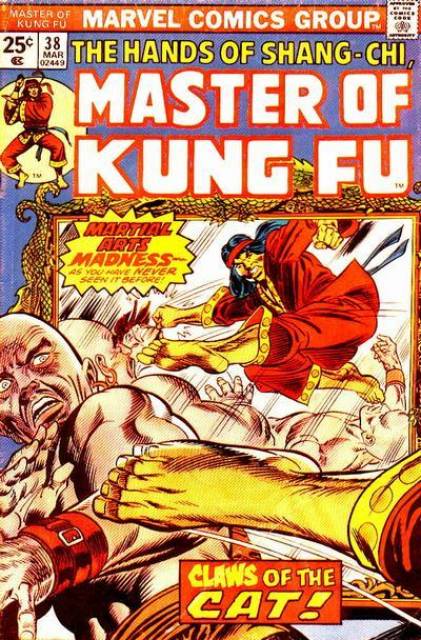 Master of Kung Fu (1974) no. 38 - Used