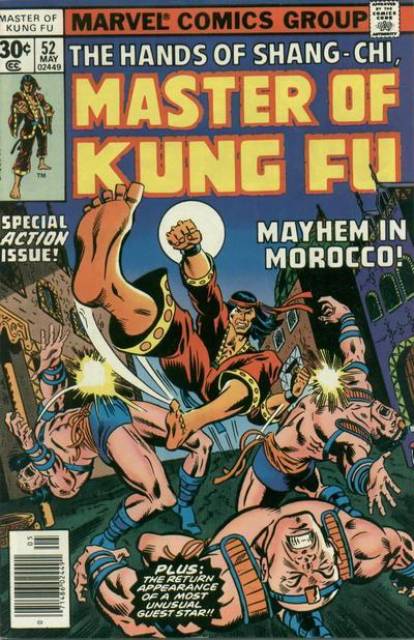 Master of Kung Fu (1974) no. 52 - Used