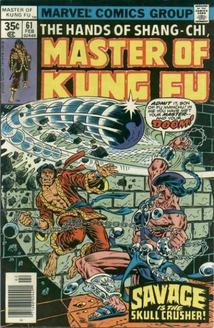 Master of Kung Fu (1974) no. 61 - Used