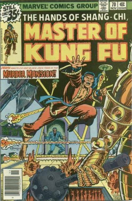 Master of Kung Fu (1974) no. 70 - Used