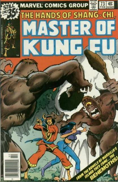 Master of Kung Fu (1974) no. 73 - Used