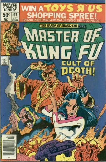Master of Kung Fu (1974) no. 93 - Used