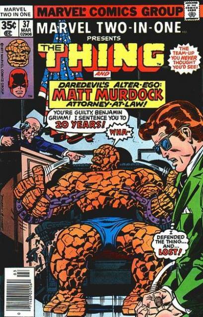 Marvel Two-in-One (1974) no. 37 - Used