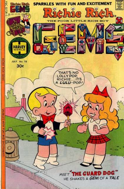 Richie Rich Gems (1974) no. 18 - Used
