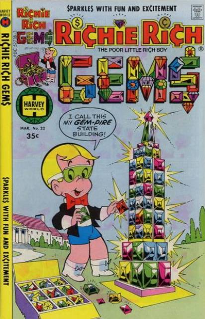 Richie Rich Gems (1974) no. 22 - Used