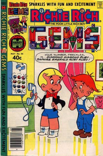 Richie Rich Gems (1974) no. 30 - Used