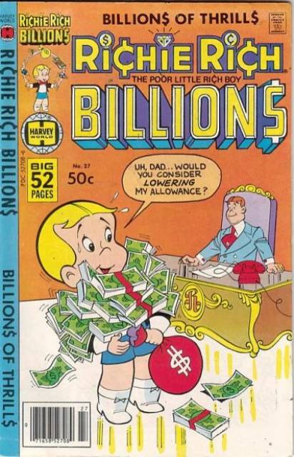Richie Rich Billions (1974) no. 27 - Used