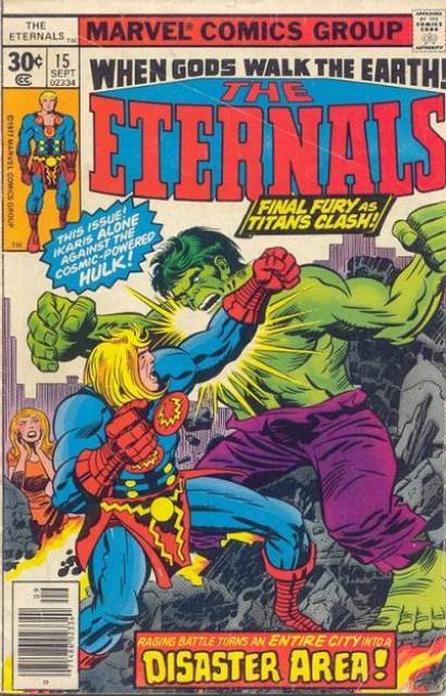 Eternals (1976) no. 15 - Used