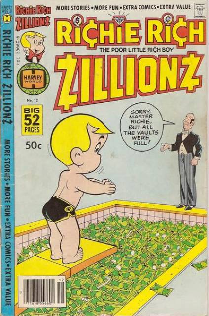 Richie Rich Zillionz (1976) no. 12 - Used