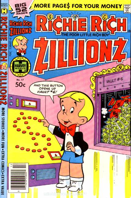 Richie Rich Zillionz (1976) no. 17 - Used