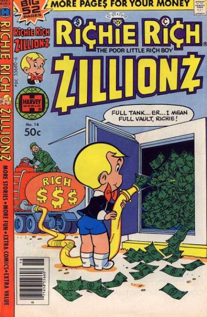 Richie Rich Zillionz (1976) no. 18 - Used