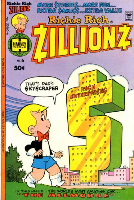 Richie Rich Zillionz (1976) no. 6 - Used