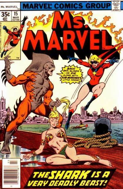 Ms. Marvel (1977) no. 15 - Used