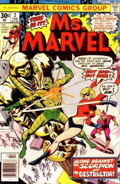 Ms. Marvel (1977) no. 2 - Used