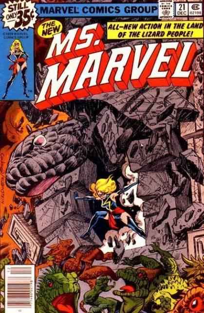 Ms. Marvel (1977) no. 21 - Used