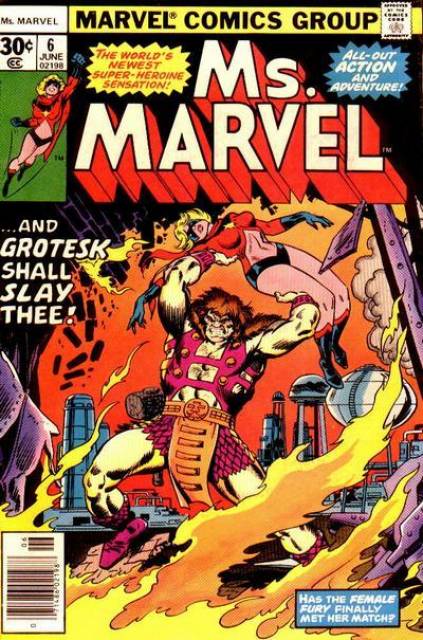 Ms. Marvel (1977) no. 6 - Used