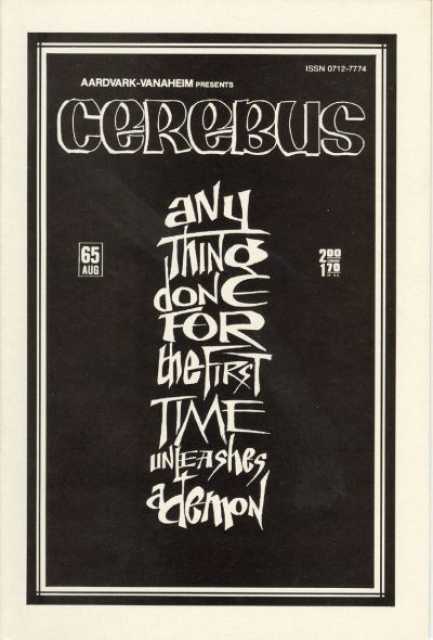 Cerebus (1977) no. 65 - Used