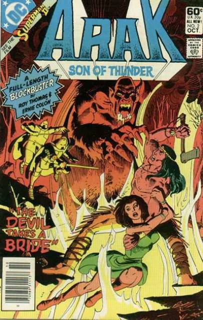 Arak Son of Thunder (1981) no. 2 - Used
