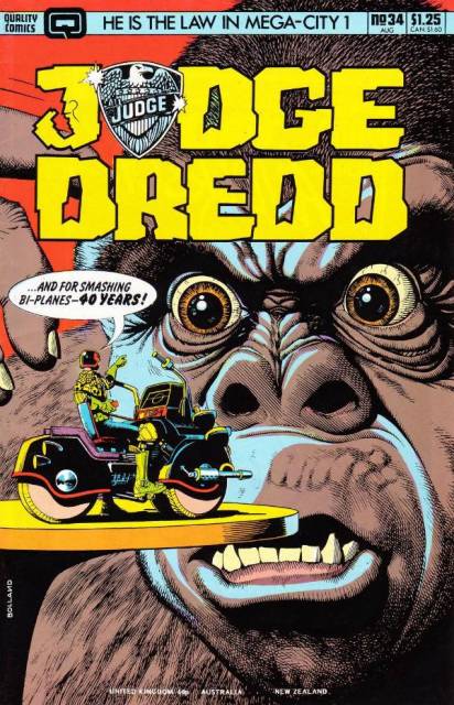 Judge Dredd (1983) no. 34 - Used