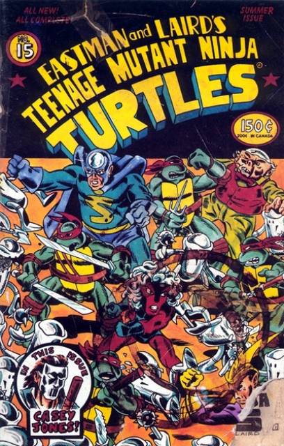 Teenage Mutant Ninja Turtles (1984) no. 15 - Used