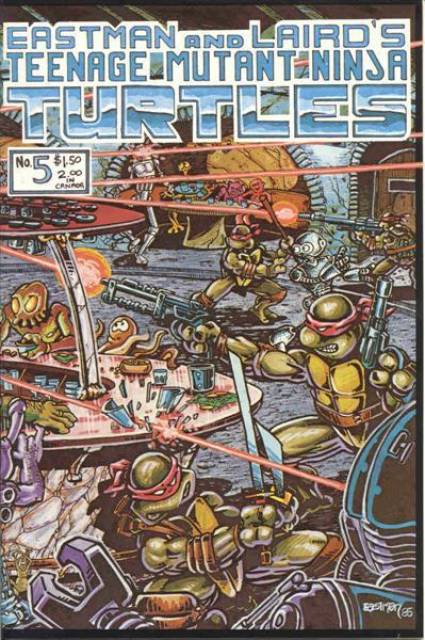 Teenage Mutant Ninja Turtles (1984) no. 5 - Used