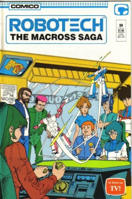 Robotech: Macross Saga (1985) no. 24 - Used