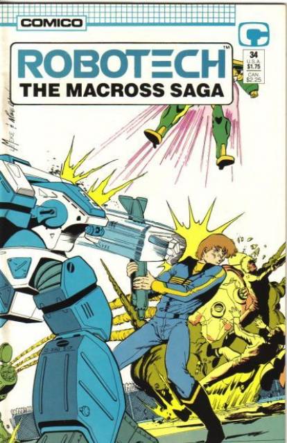 Robotech: Macross Saga (1985) no. 34 - Used