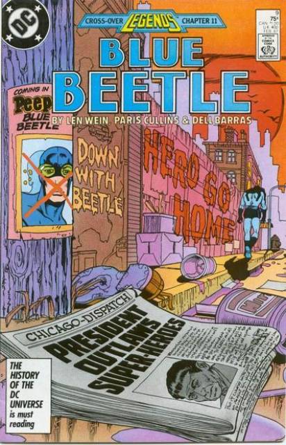 Blue Beetle (1986) no. 9 - Used