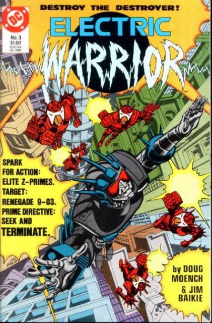 Electric Warrior (1986) no. 3 - Used