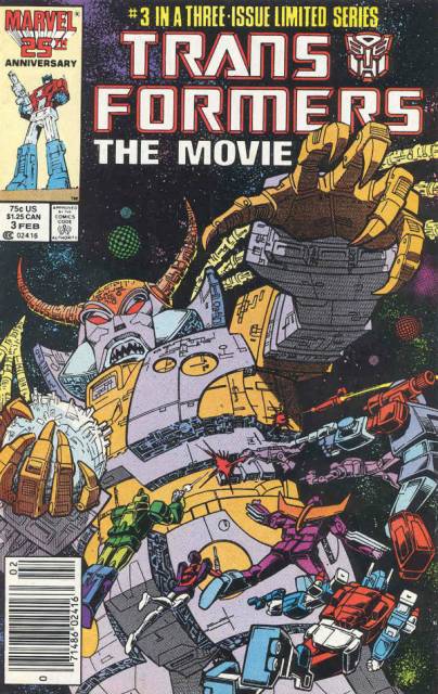Transformers the Movie (1986) no. 3 - Used