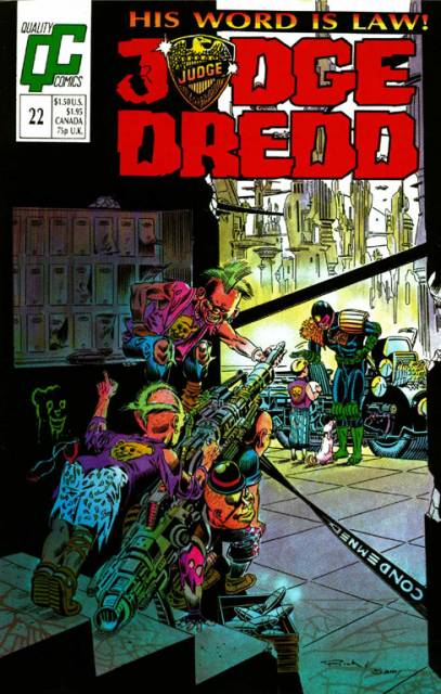 Judge Dredd (1987) no. 22 - Used