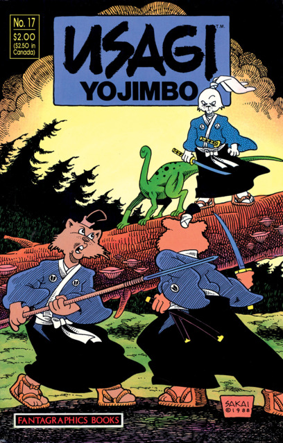 Usagi Yojimbo (1987) no. 17 - Used
