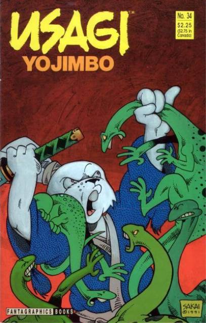 Usagi Yojimbo (1987) no. 34 - Used