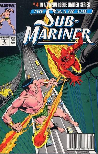 Saga of the Sub-Mariner (1988) no. 4 - Used