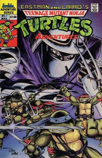 Teenage Mutant Ninja Turtles Adventures (1989) no. 1 - Used