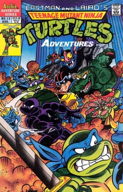 Teenage Mutant Ninja Turtles Adventures (1989) no. 13 - Used