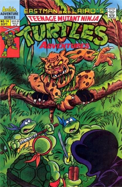 Teenage Mutant Ninja Turtles Adventures (1989) no. 14 - Used