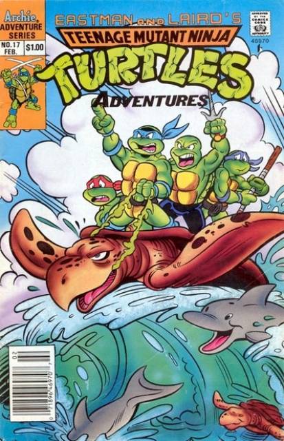 Teenage Mutant Ninja Turtles Adventures (1989) no. 17 - Used