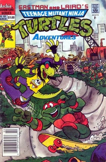 Teenage Mutant Ninja Turtles Adventures (1989) no. 18 - Used