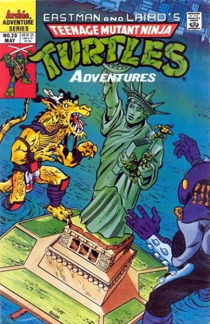Teenage Mutant Ninja Turtles Adventures (1989) no. 20 - Used