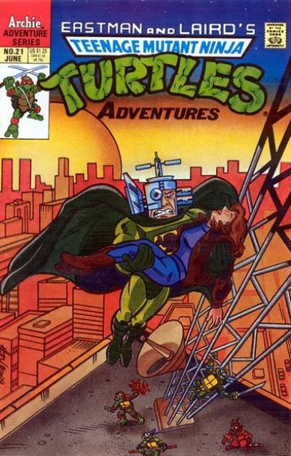 Teenage Mutant Ninja Turtles Adventures (1989) no. 21 - Used
