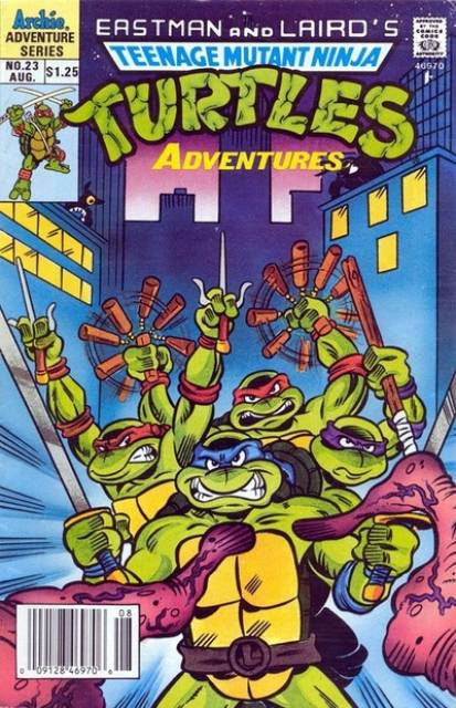 Teenage Mutant Ninja Turtles Adventures (1989) no. 23 - Used