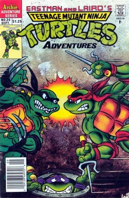 Teenage Mutant Ninja Turtles Adventures (1989) no. 24 - Used